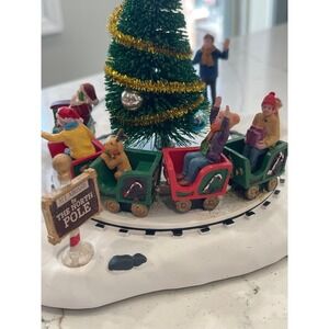 Lemax Santa's Kiddie Train Animated Christmas Village Table Accent Lights Sound